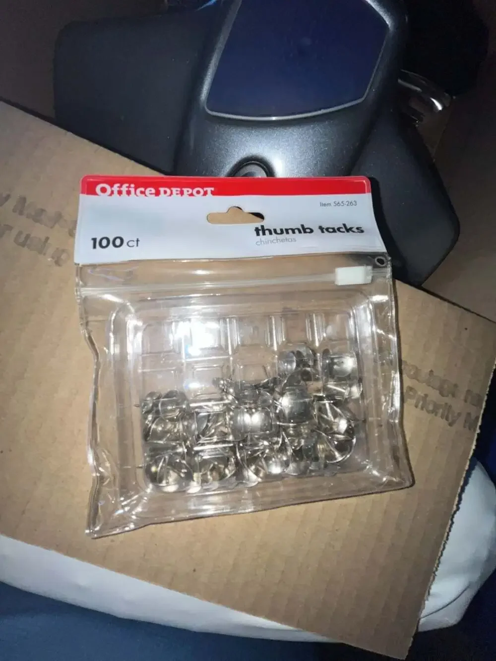 Random Office Supplies Lot: Heavy Duty 3-Hole Punch, Rapid 1 Stapler, Staples, a